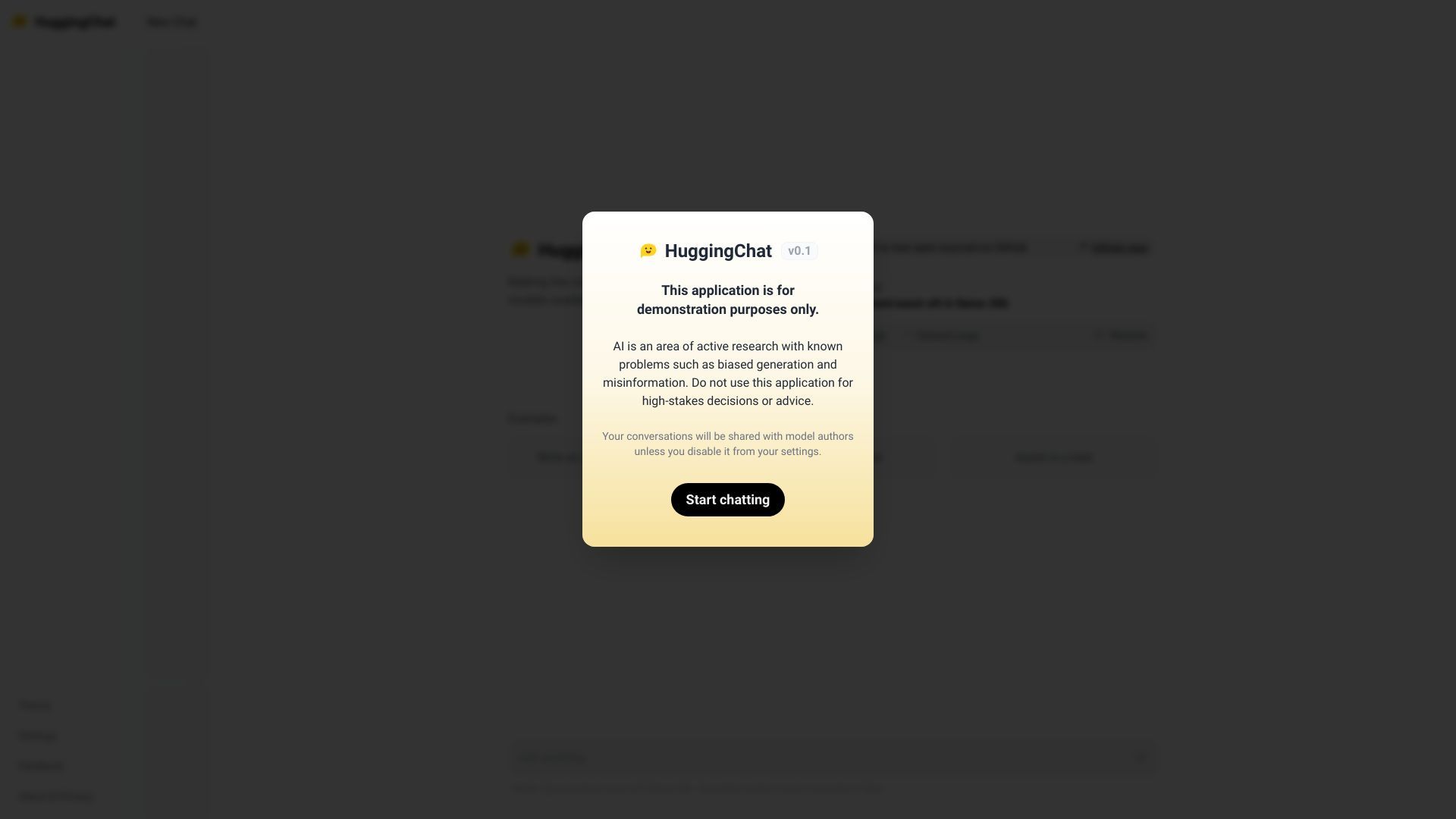 HuggingChat image