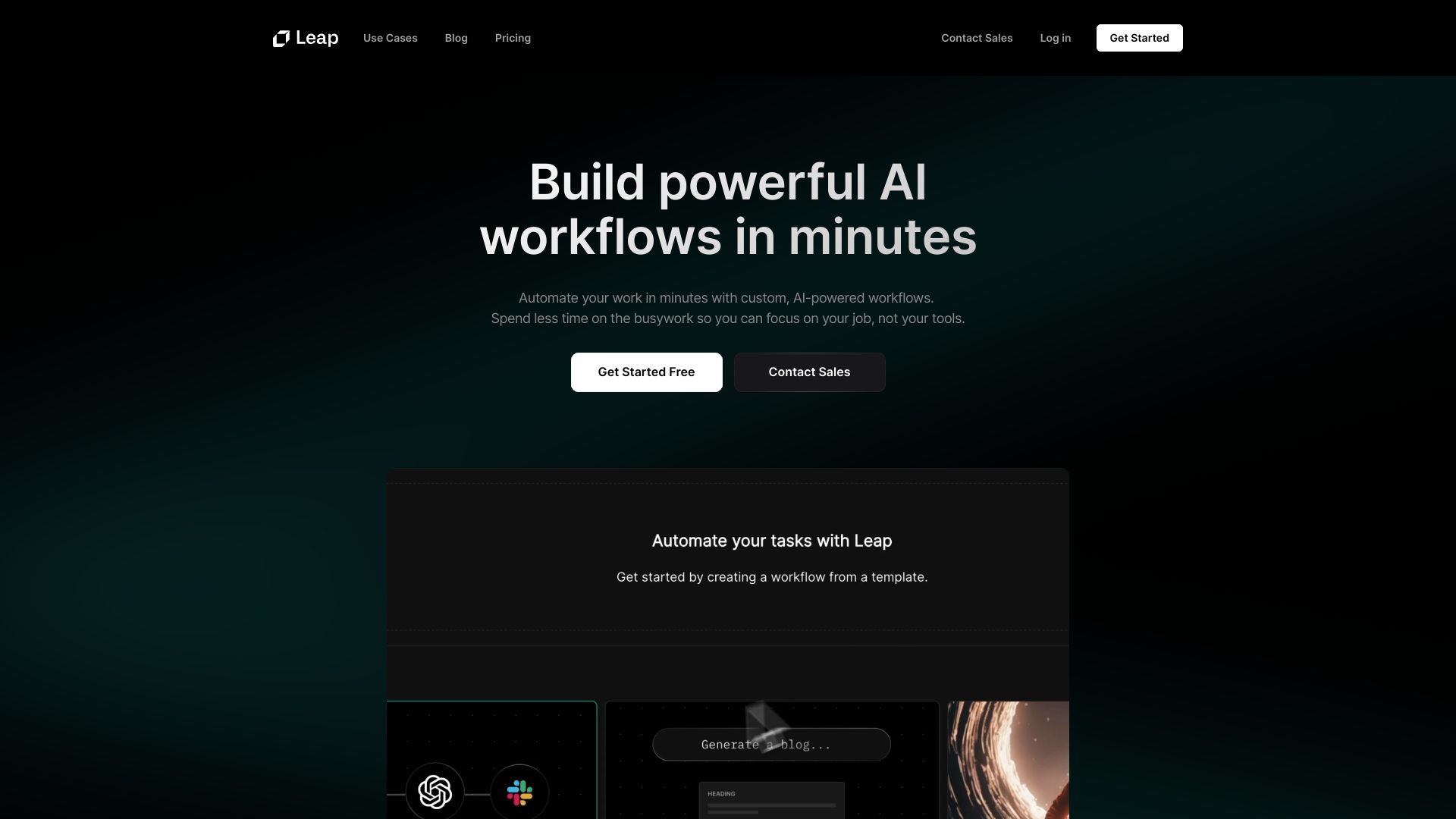 Leap AI image