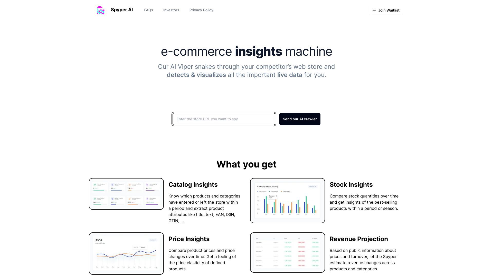 Spyper AI - E-Commerce Insights Machine image