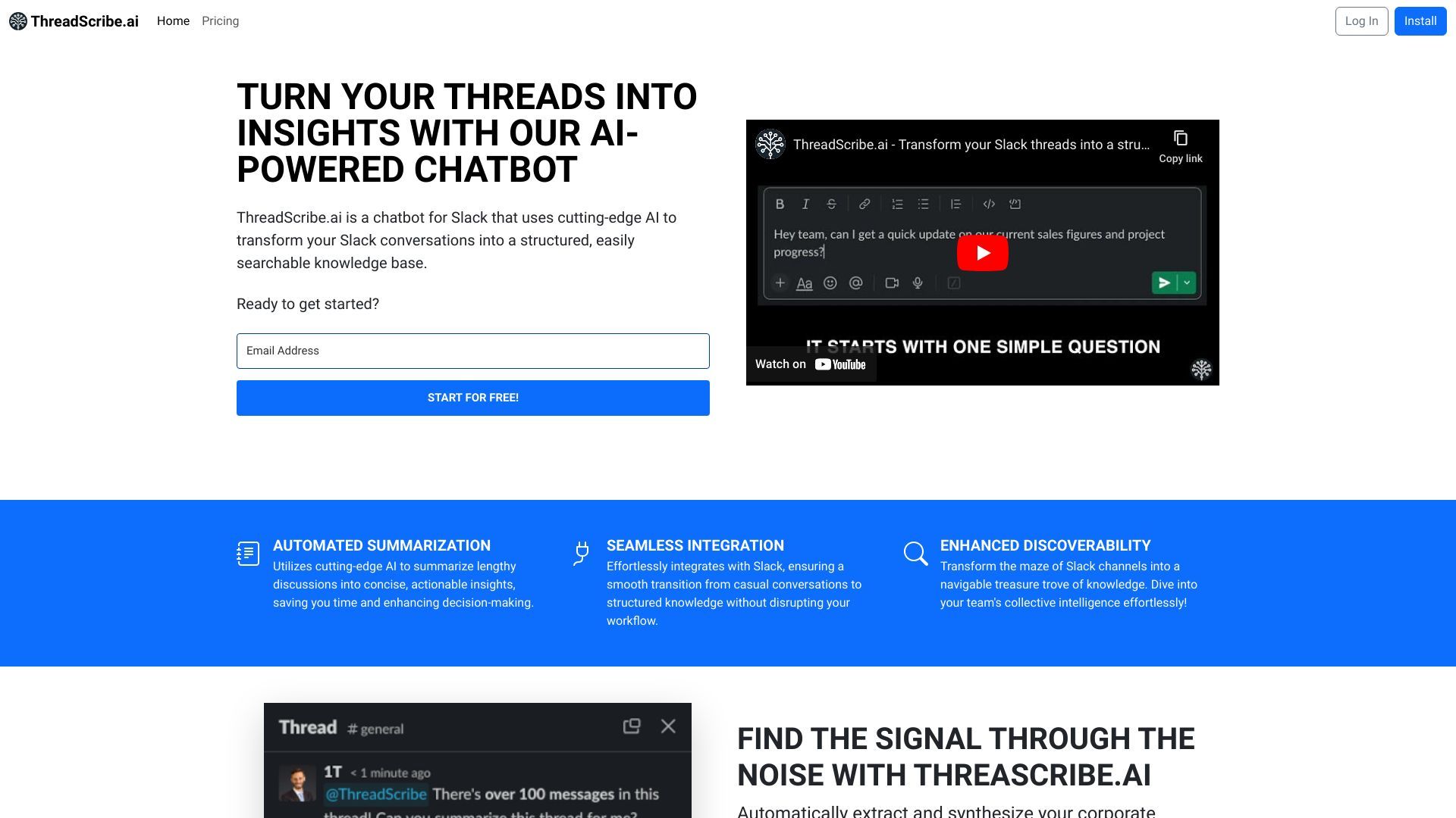 ThreadScribe.ai image