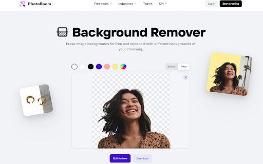 Photoroom Background Remover image