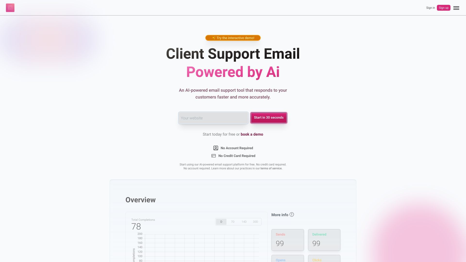 AI Support Email image