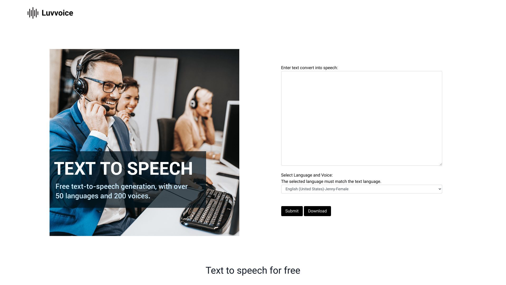 Luvvoice image