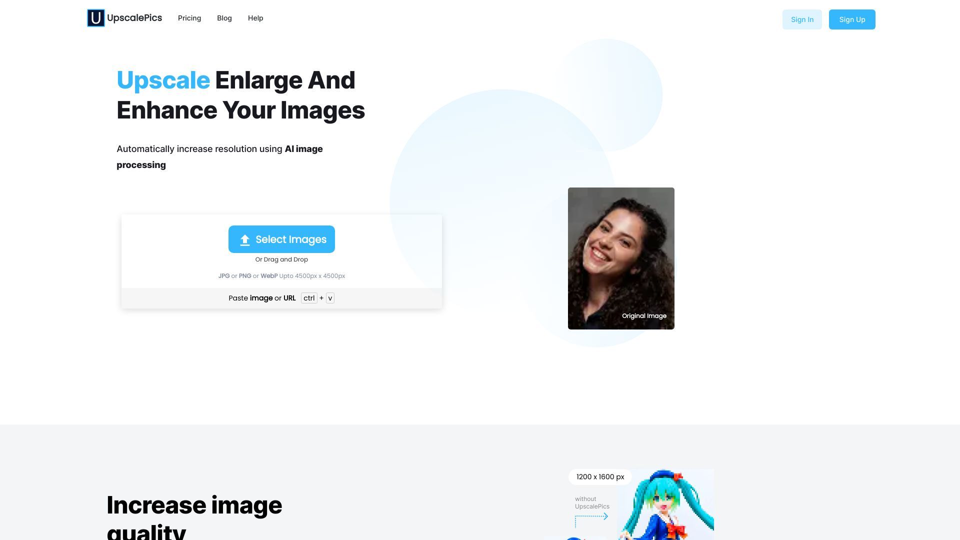 Upscalepics image