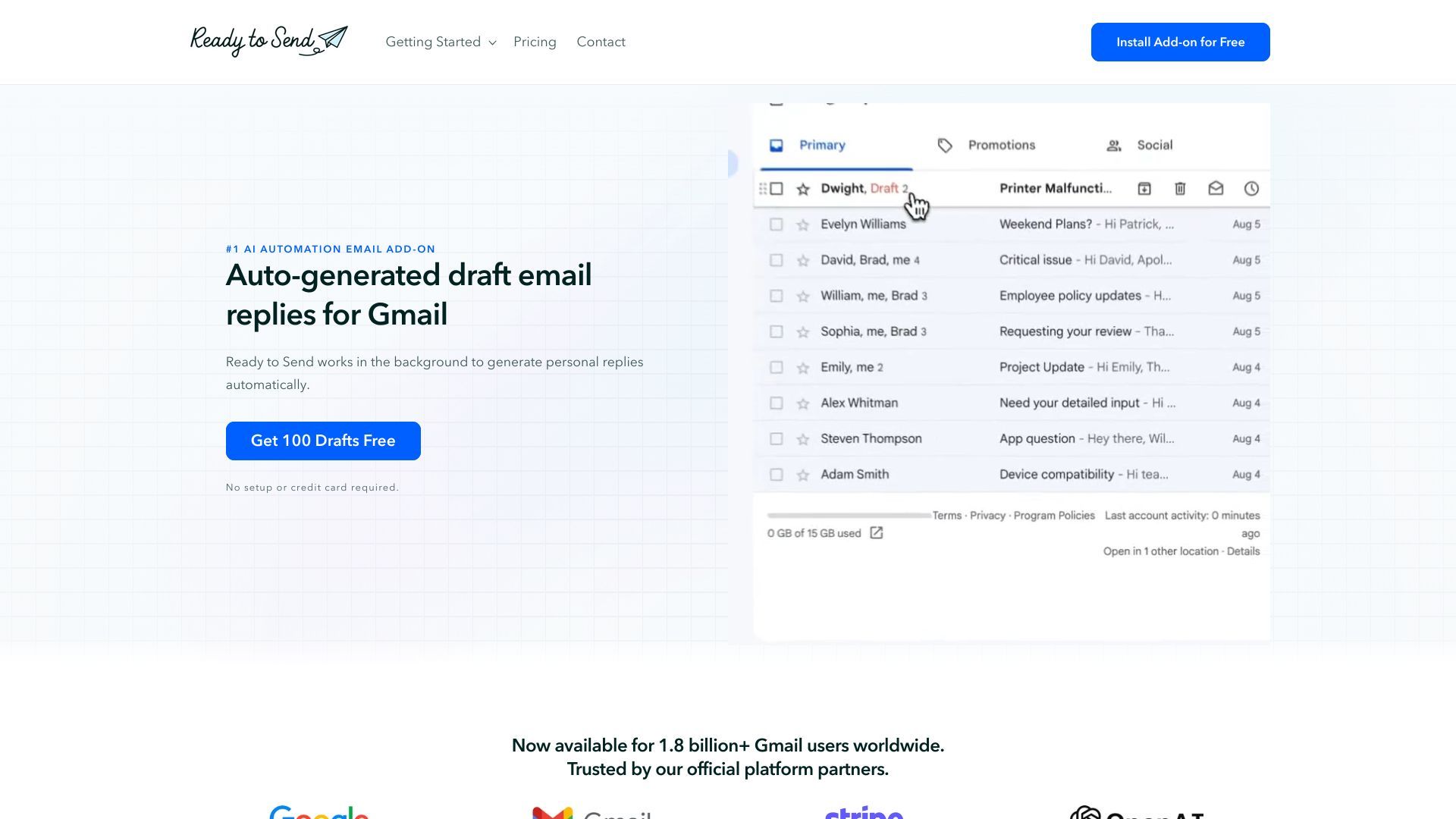 Ready to Send image