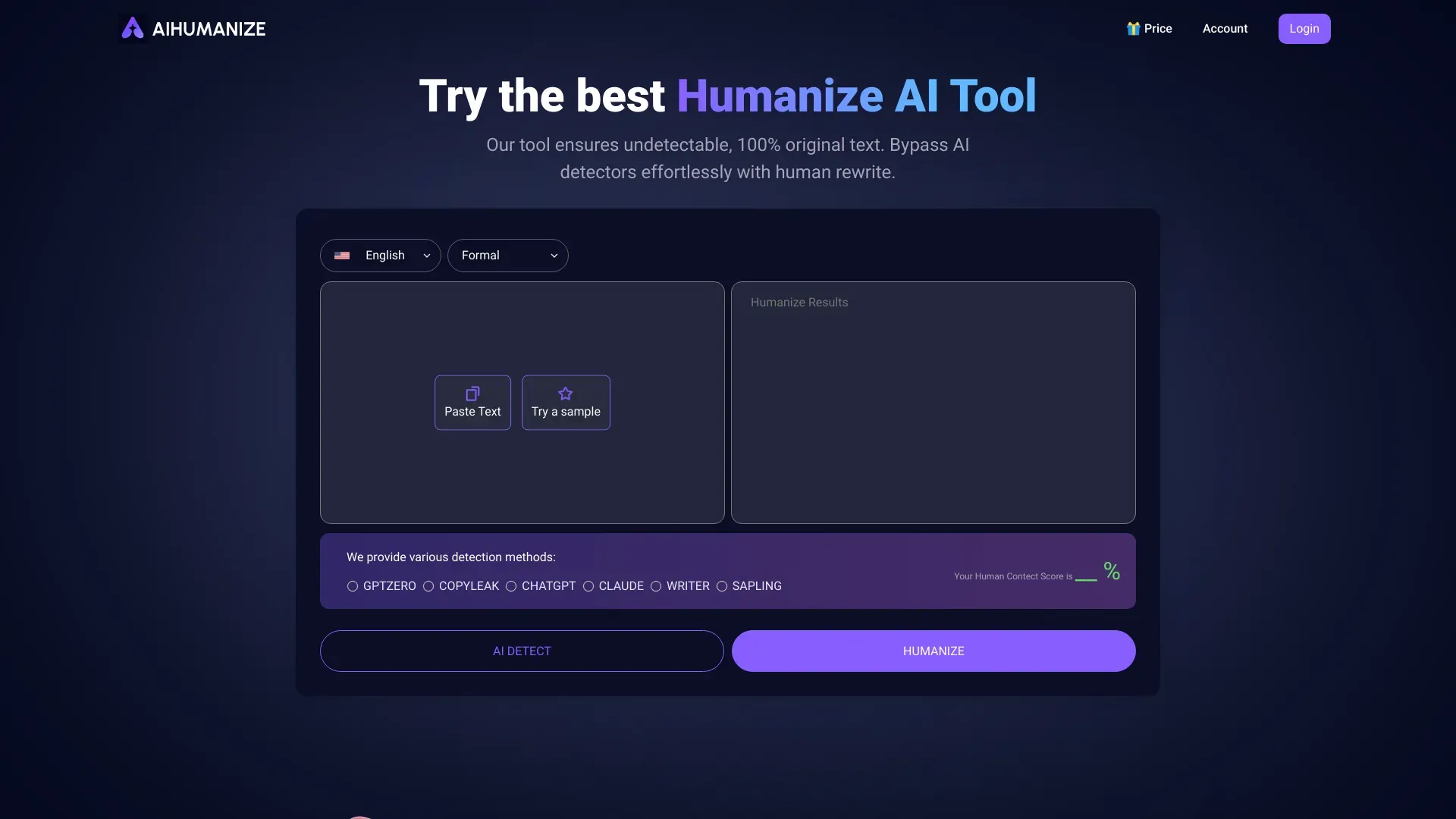 AI Humanize image