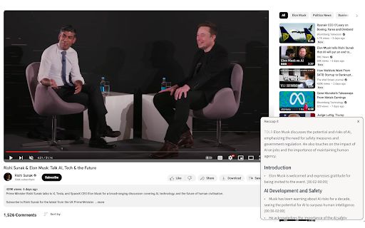 Reccap Chrome Extension image