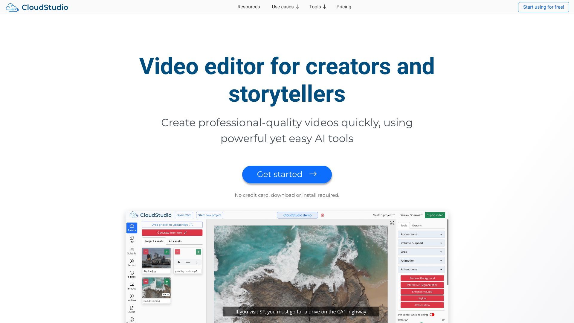 CloudStudio image