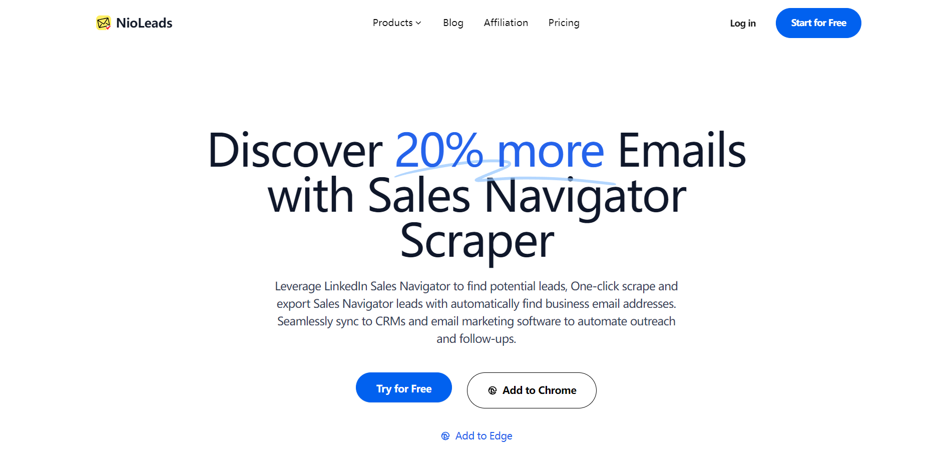 Sales Navigator Scraper by NioLeads image