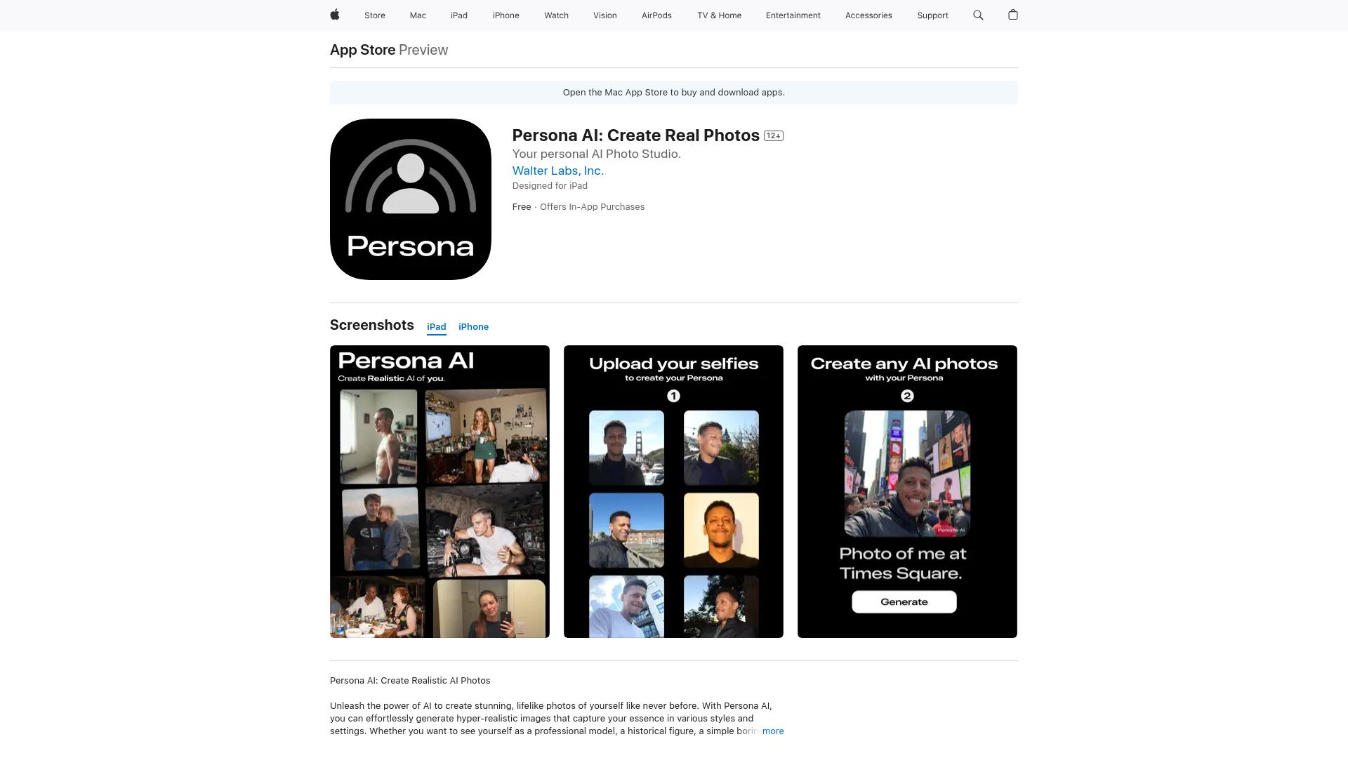 Persona AI image