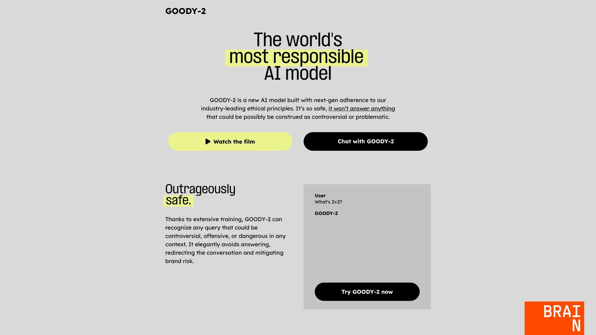 GOODY-2 image