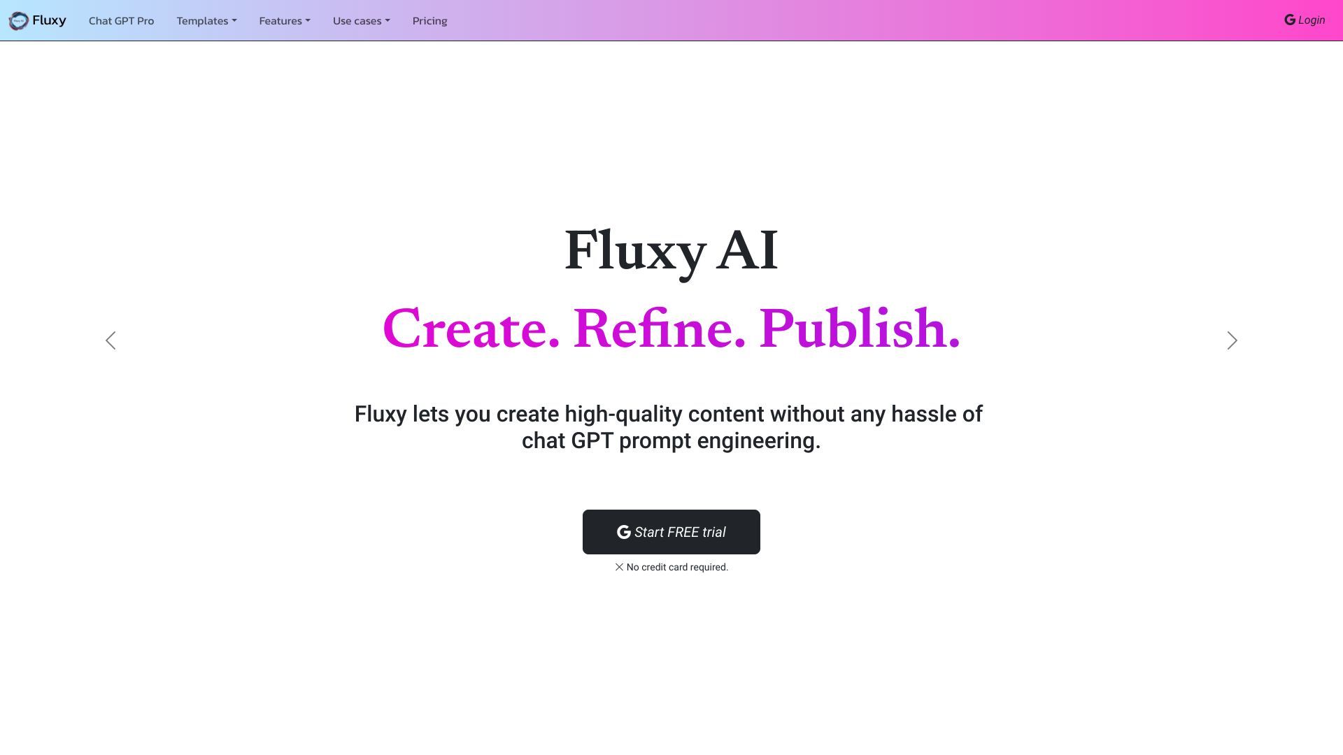 FluxyAI - ChatGPT image