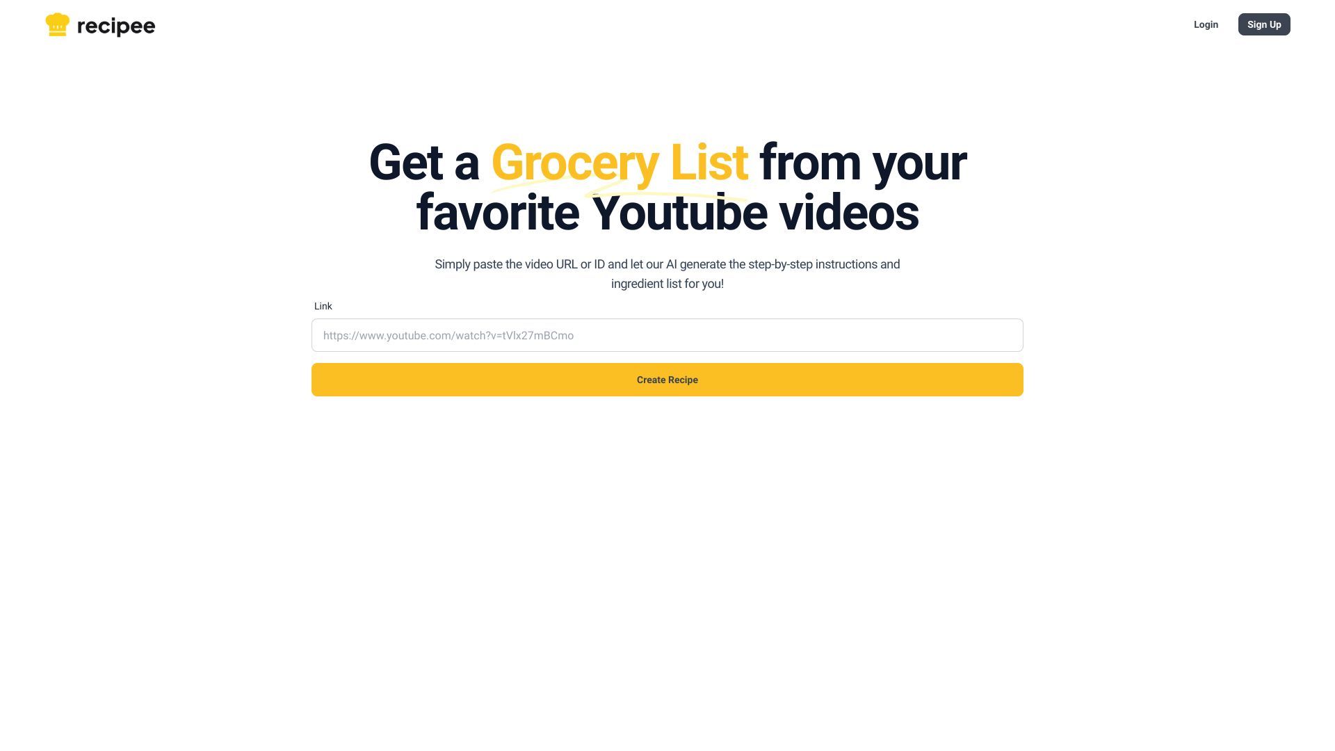 Grocery List AI image