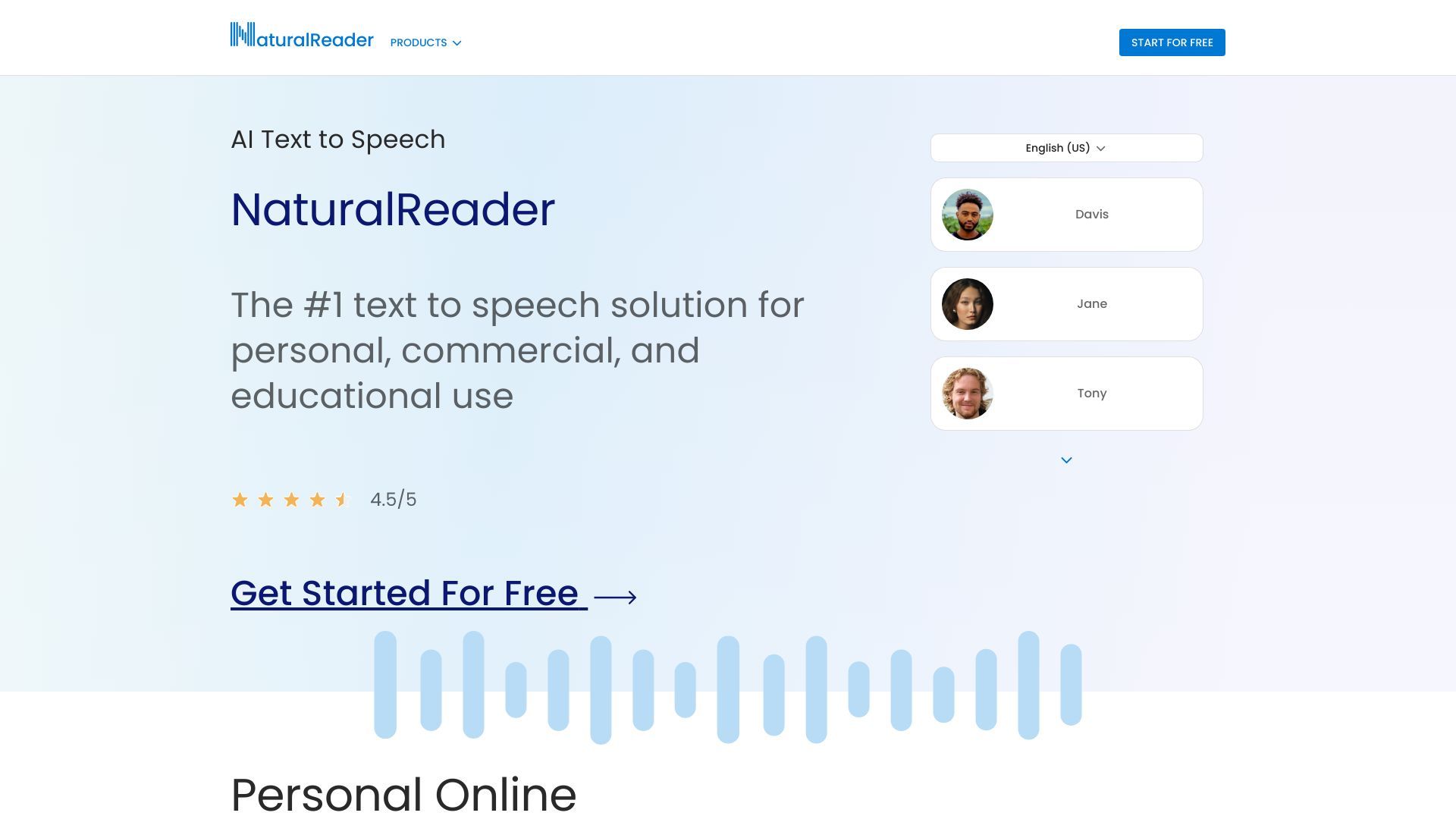 NaturalReader image