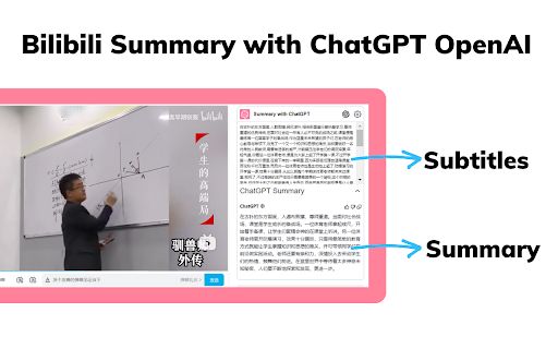 Bilibili Video Summarizer image