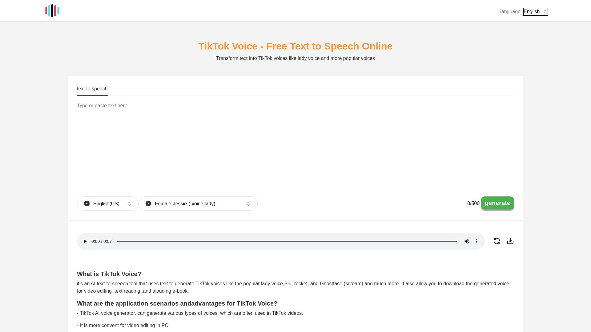 TikTok Voice image