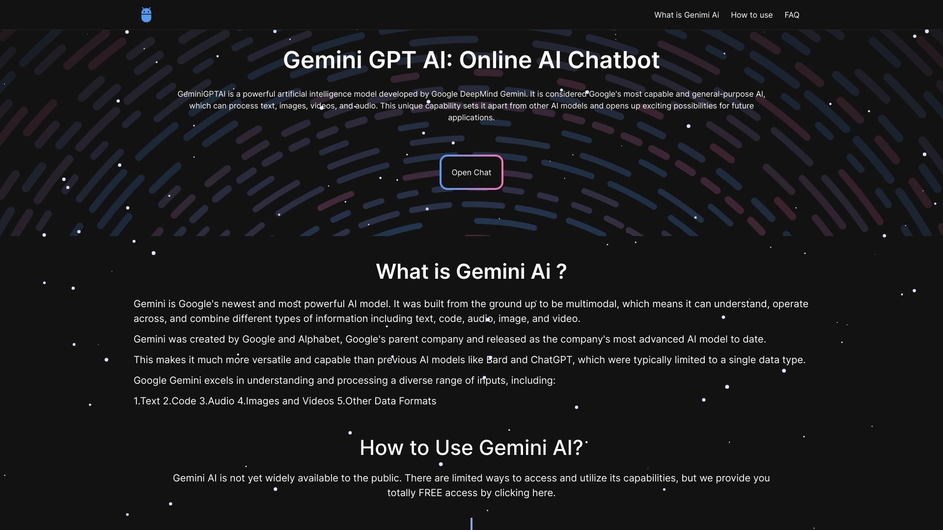 Gemini GPT AI image