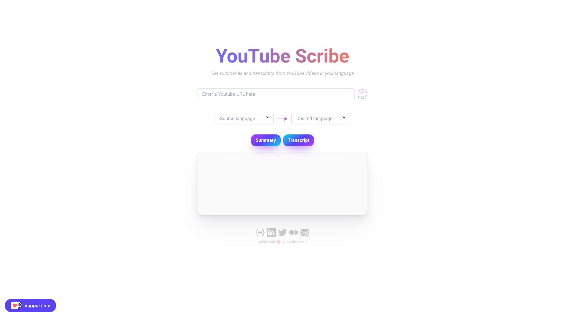 YouTube Scribe image