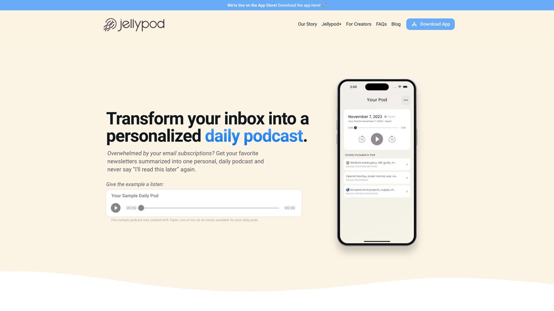Jellypod image