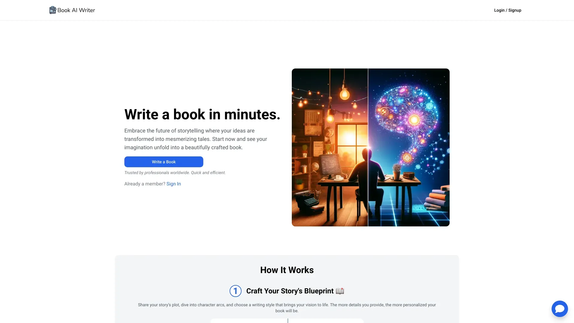 Book AI Writer image