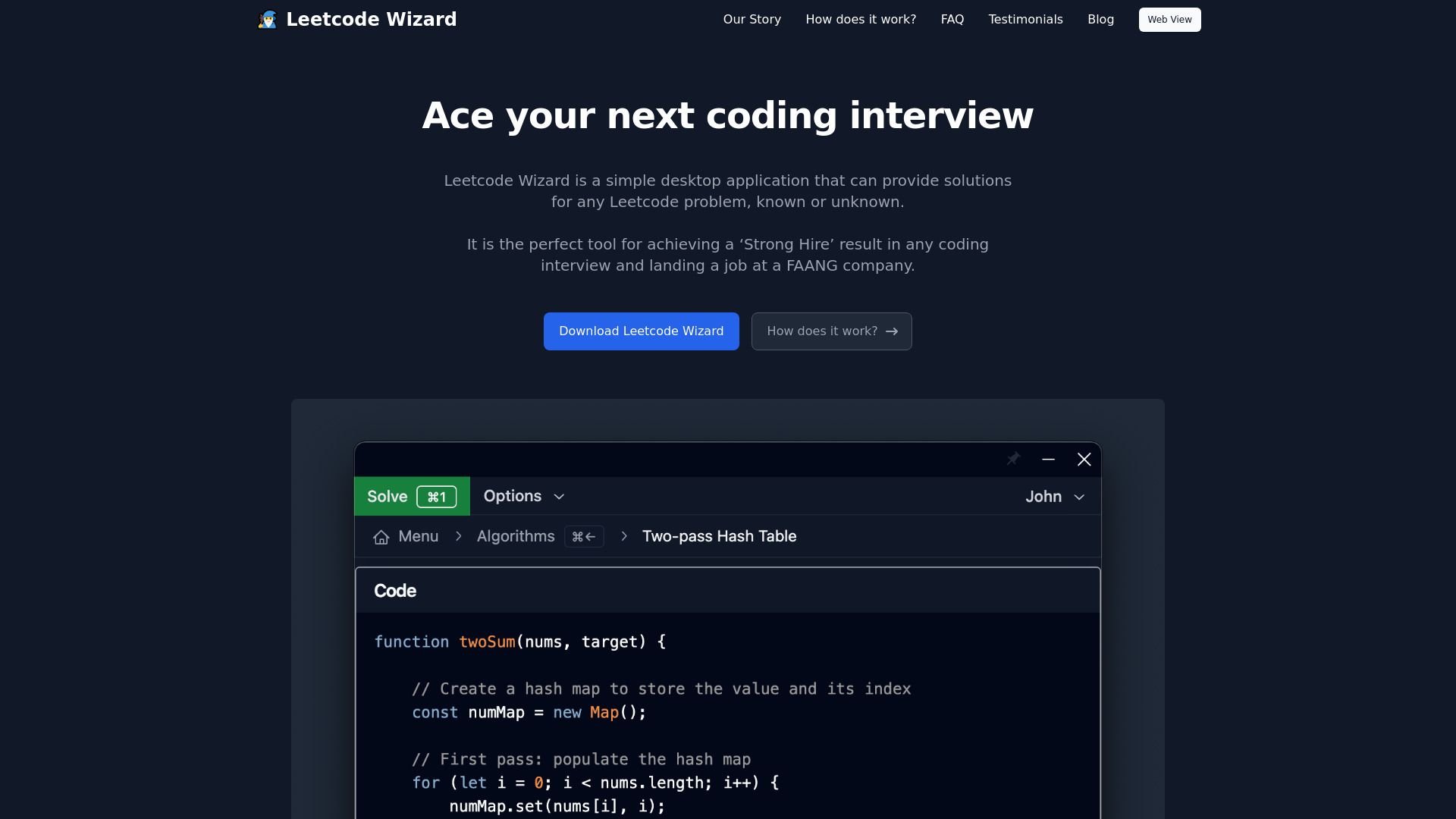 Leetcode Wizard image