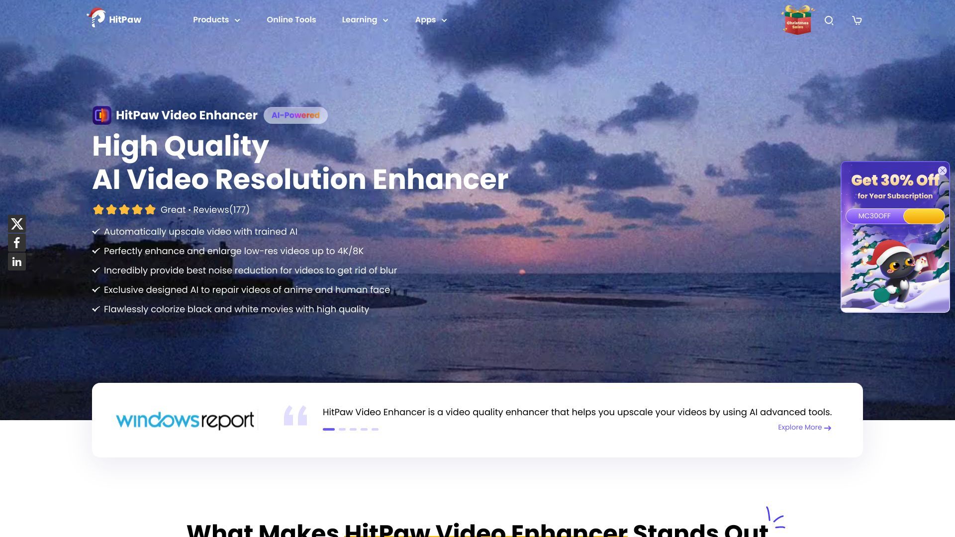 HitPaw Video Enhancer image
