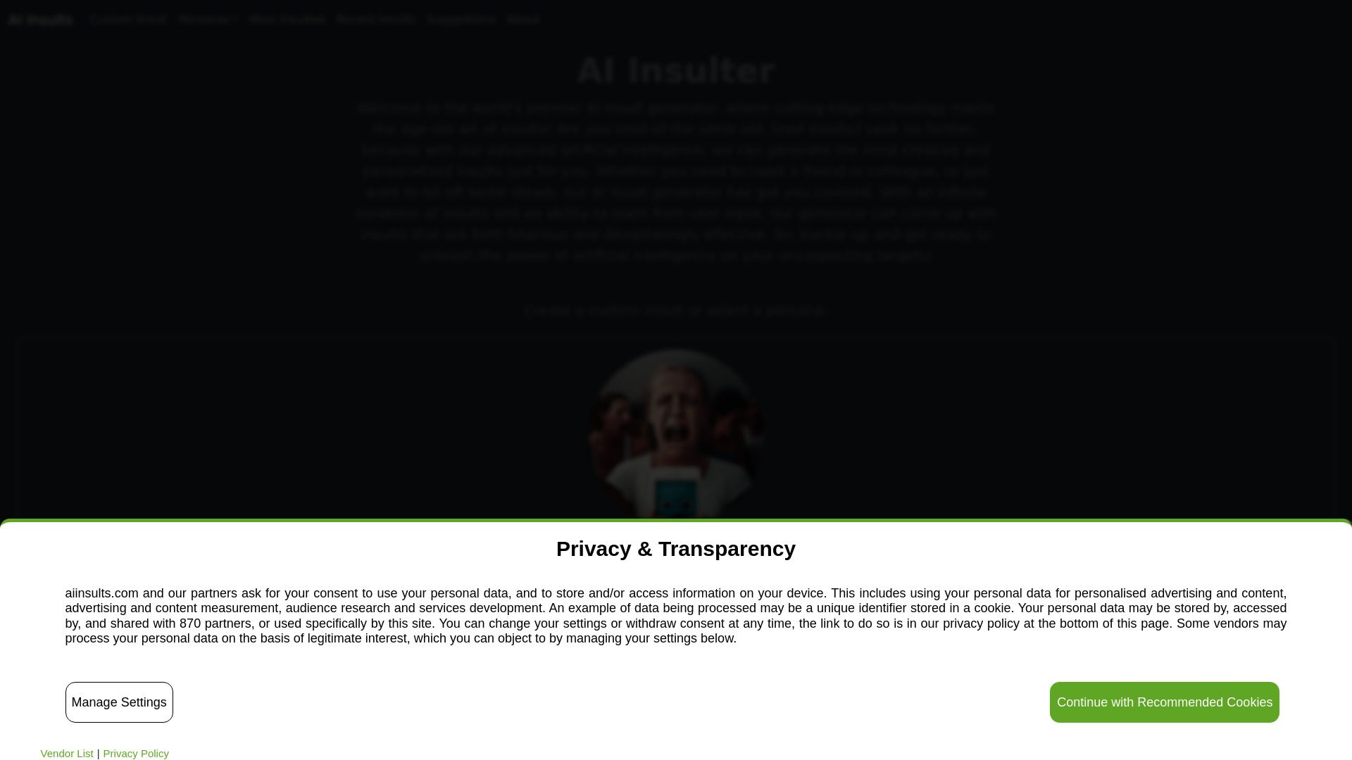 AI Insult Generator image