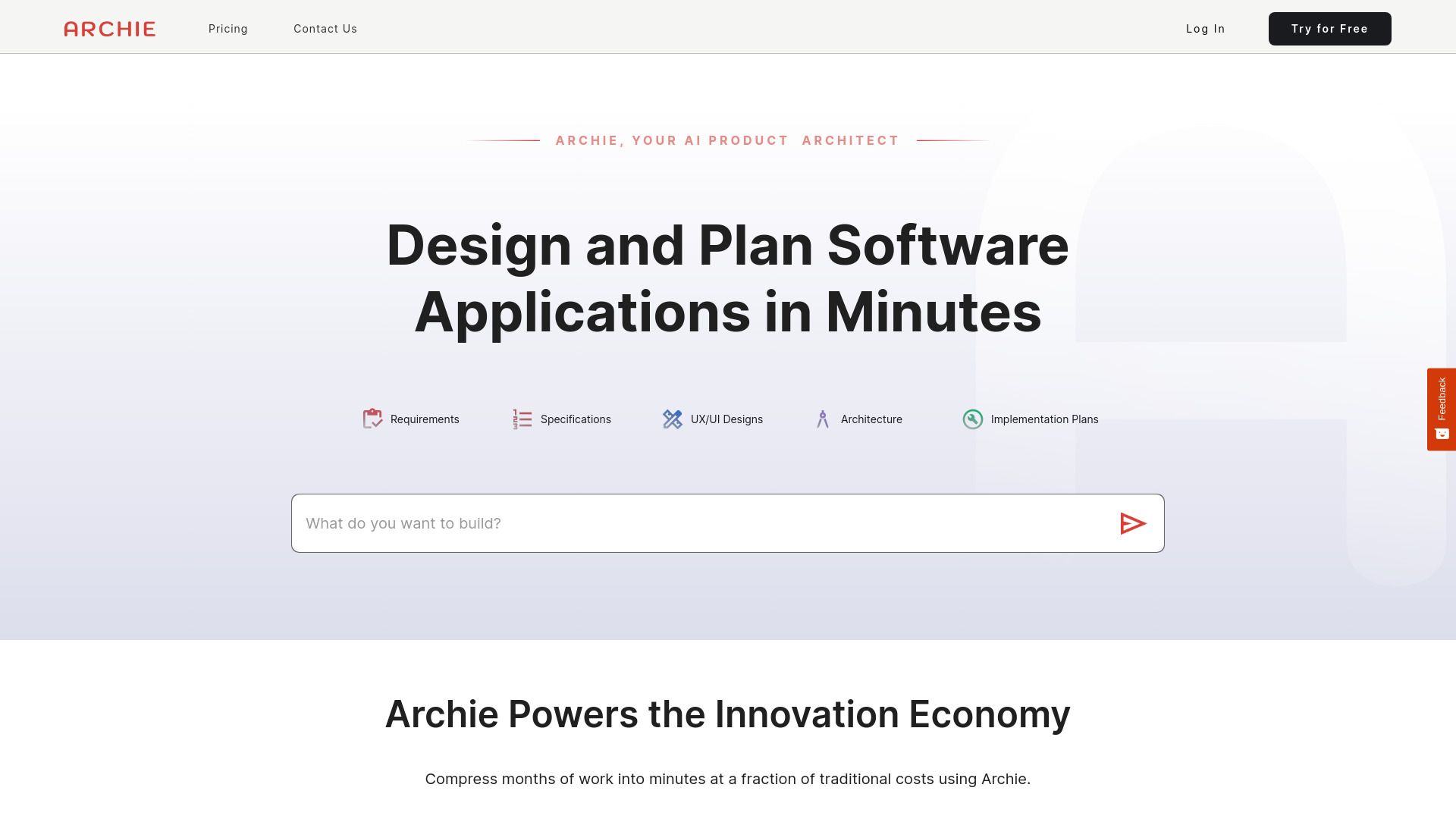 Archie AI Product Architect image
