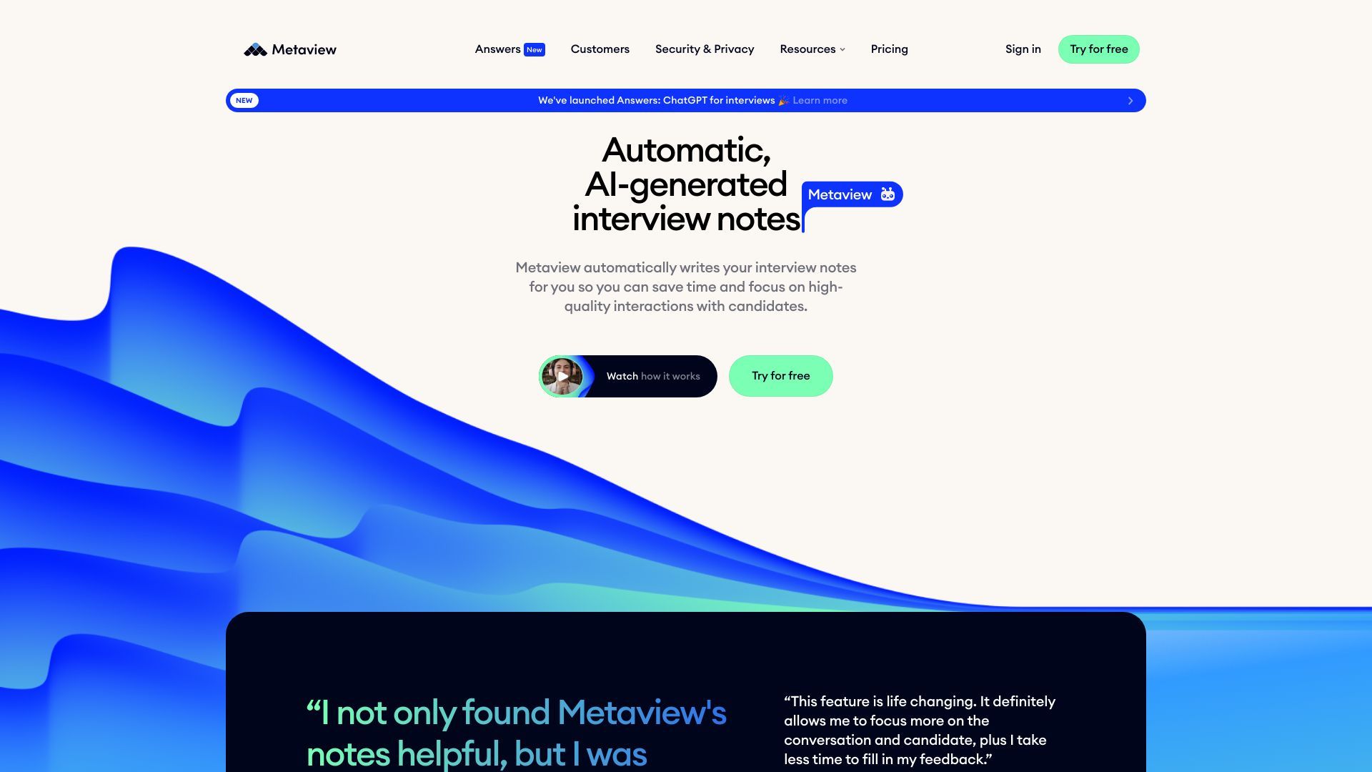 Metaview image