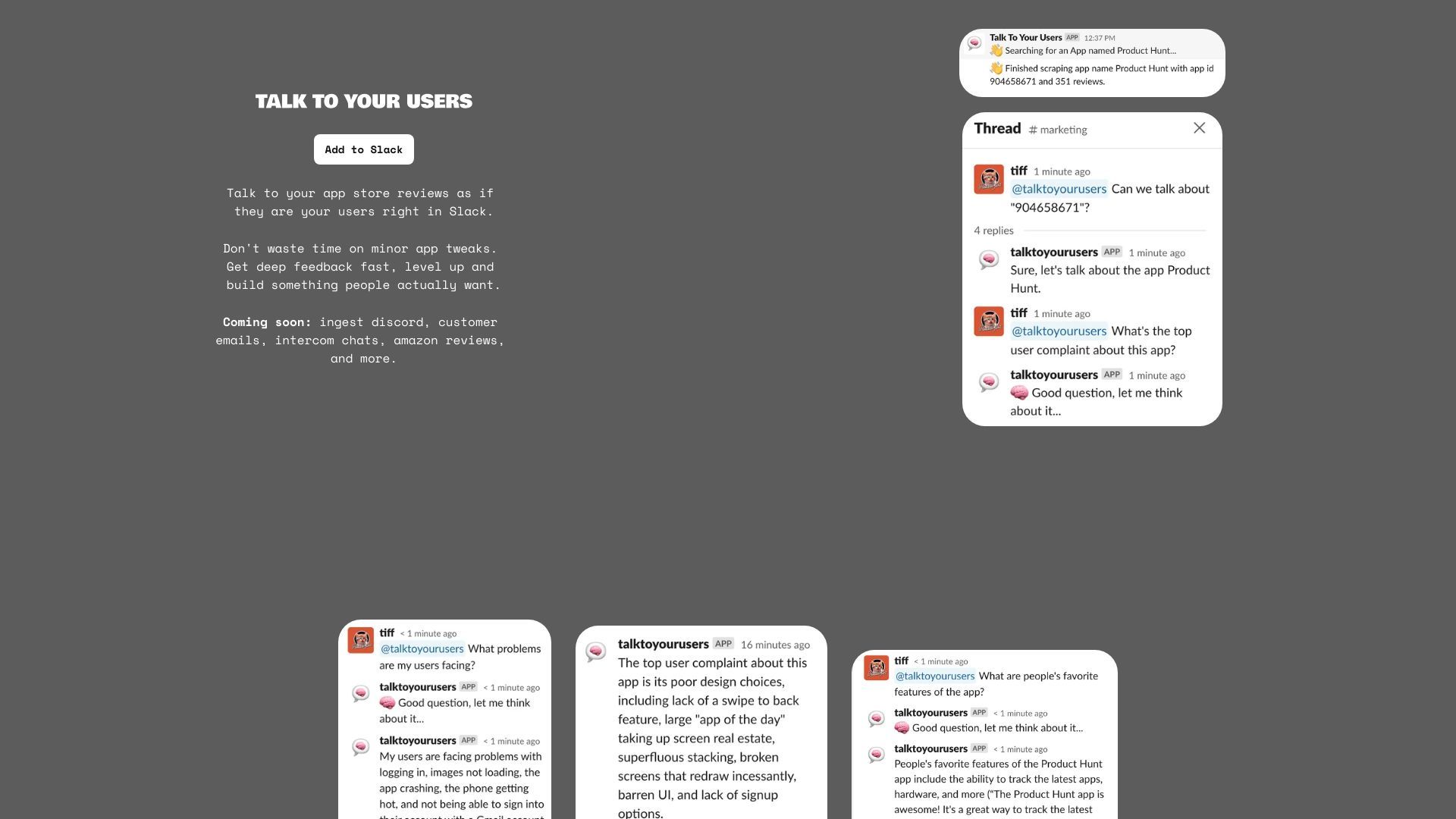 TalkToYourUsers image