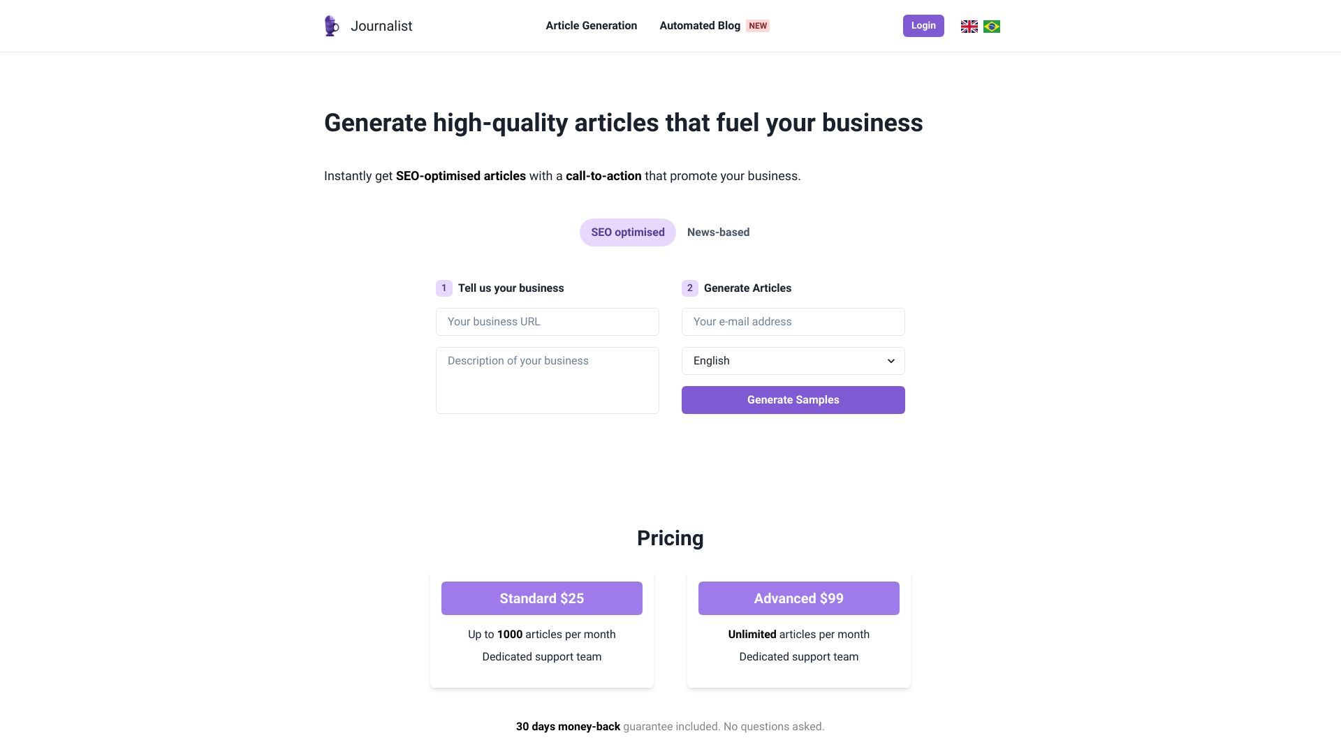 AI Article Generator - Journalist image