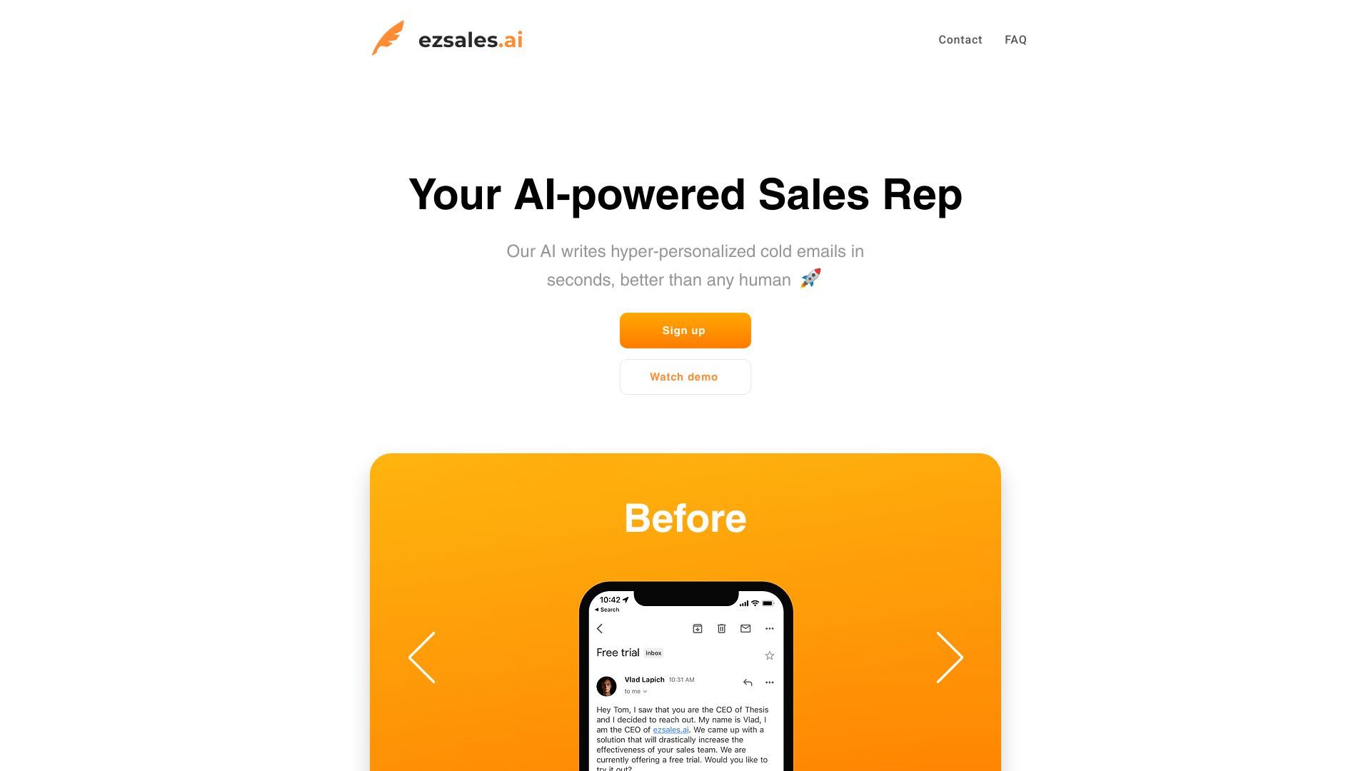 ezsales.ai image