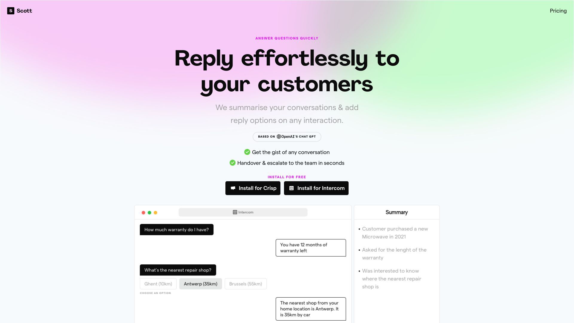 CustomerReply image