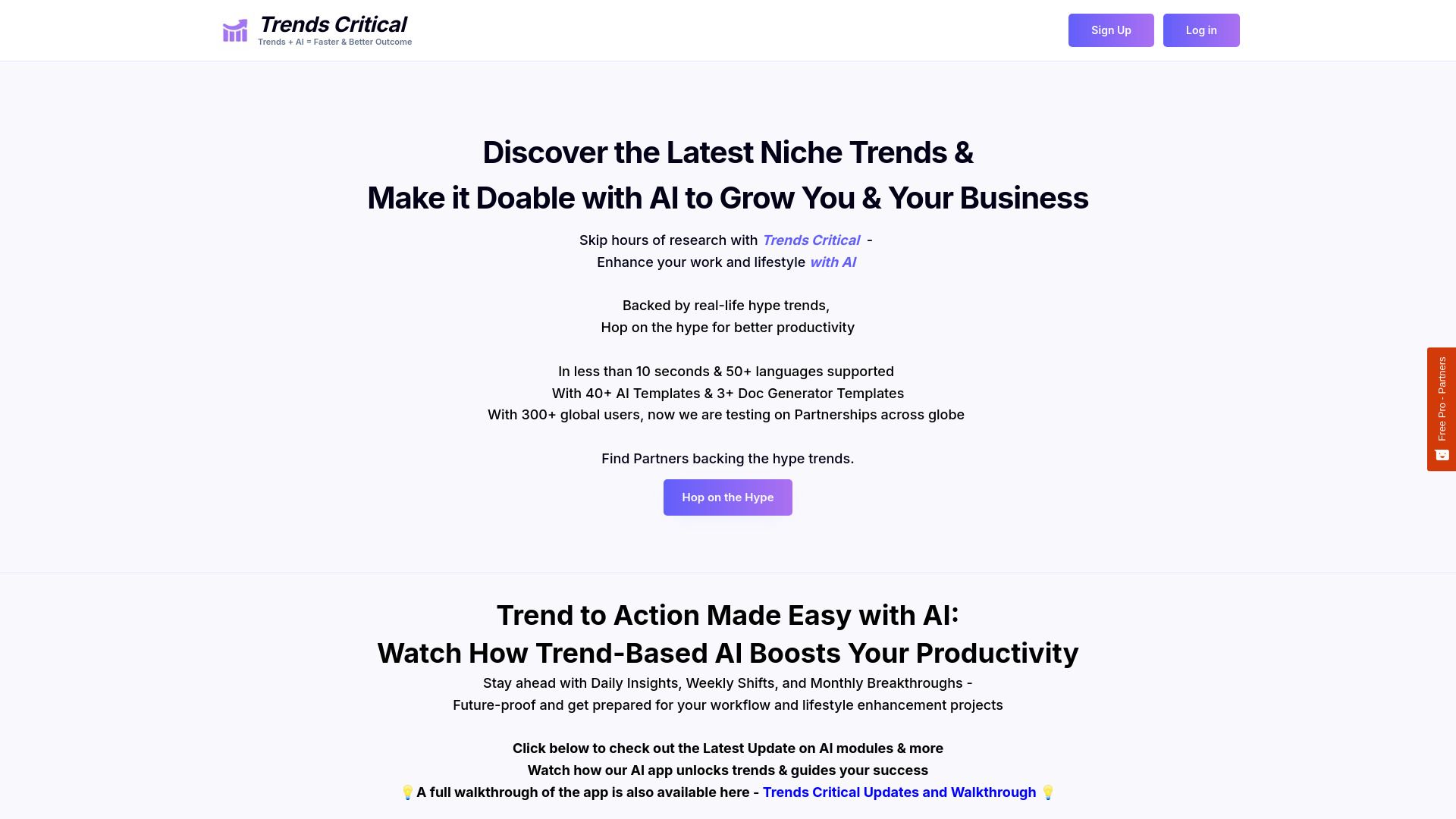 Trends Critical image