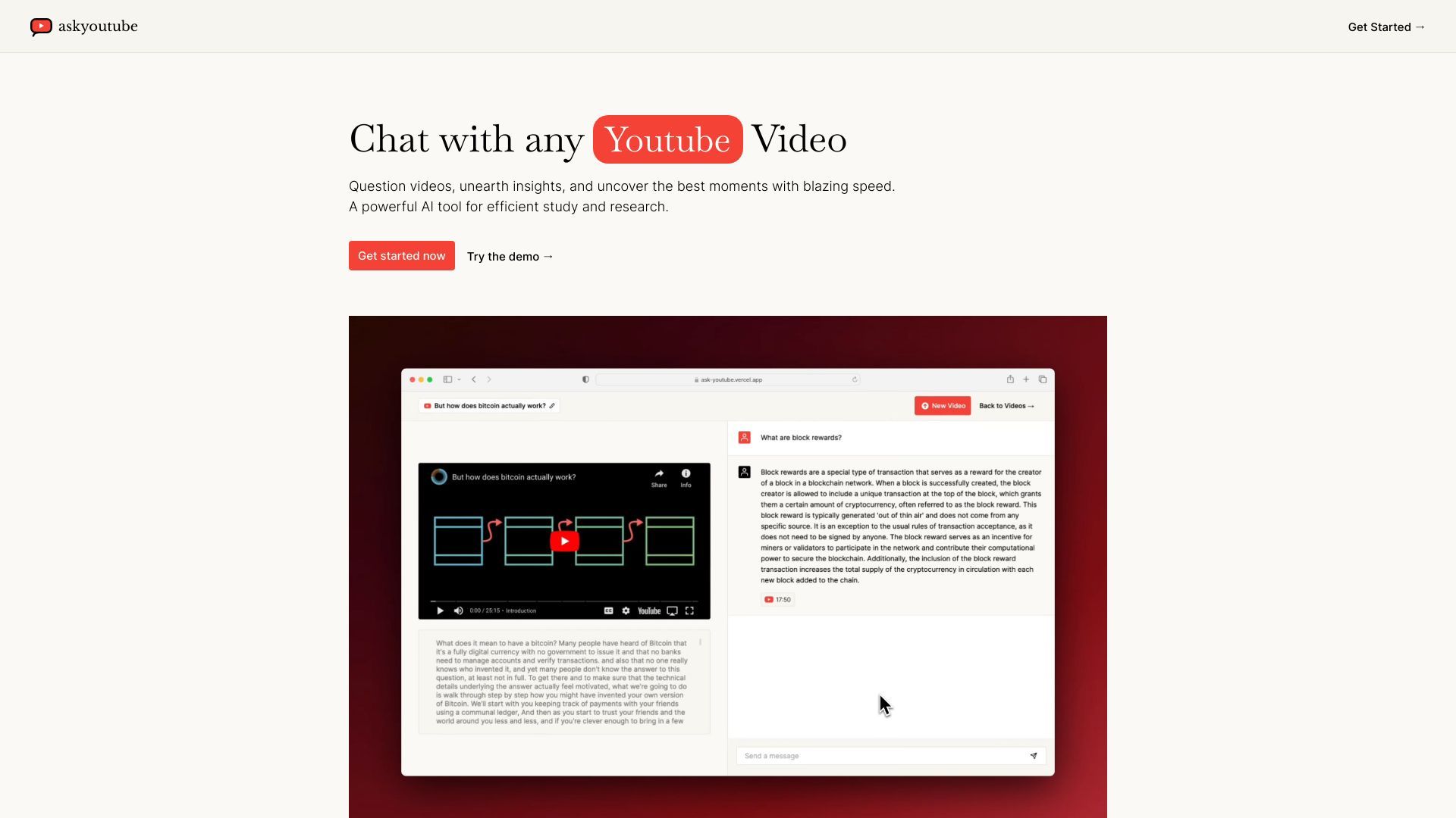 Ask Youtube image