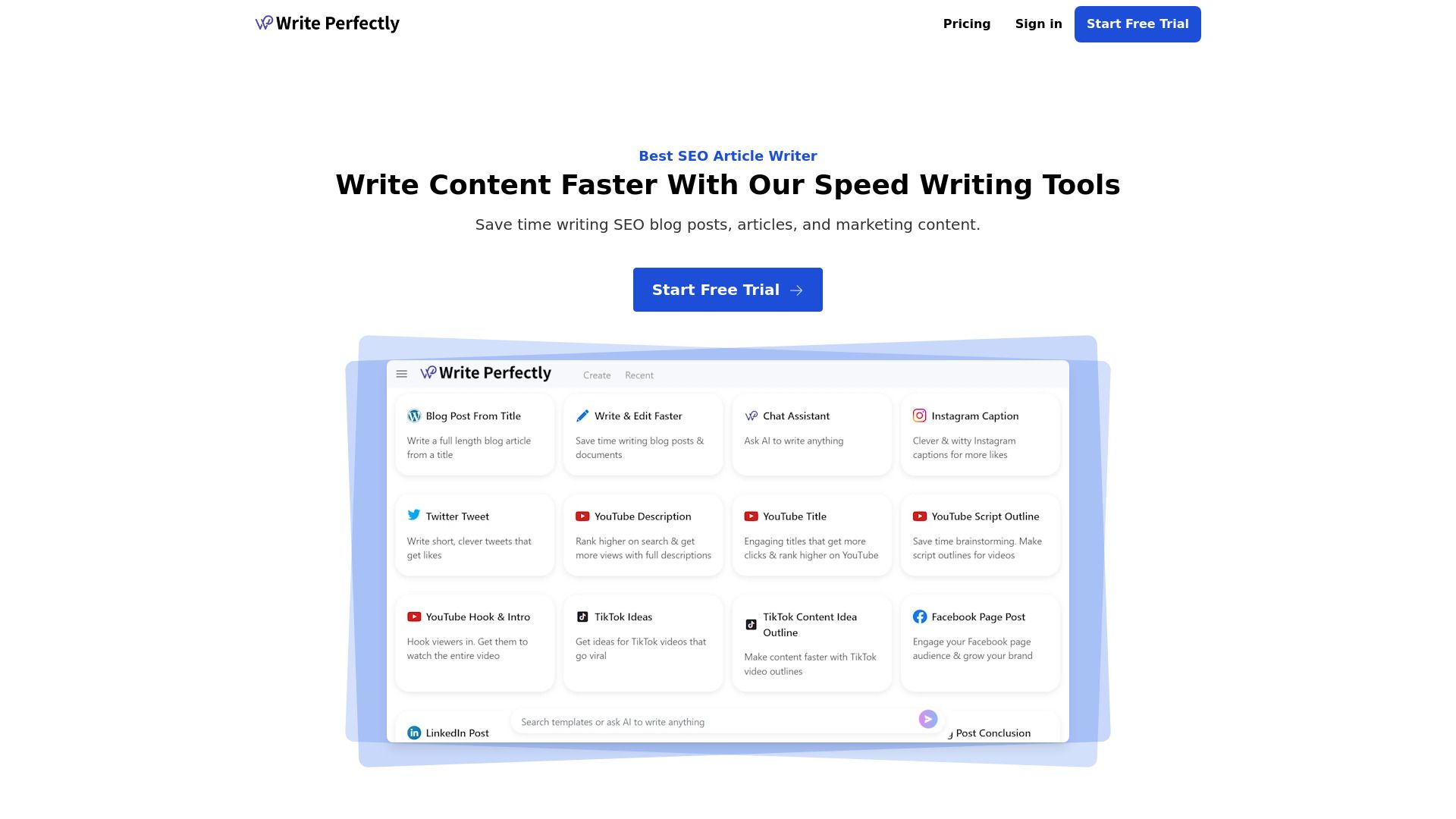 Write Perfectly image
