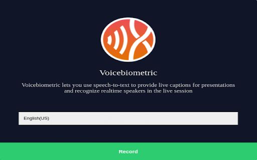 Voicebiometric image
