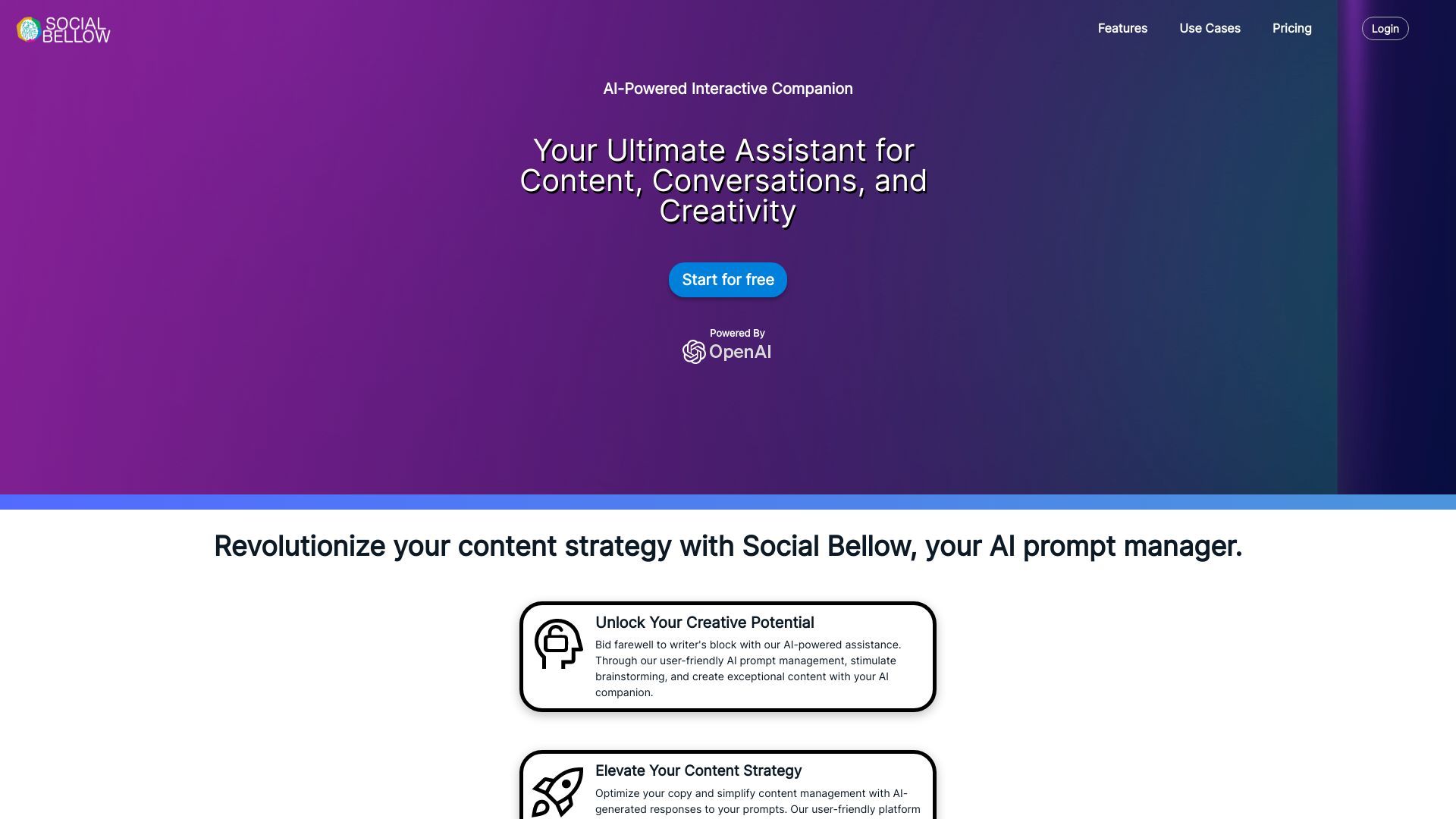 Social Bellow image