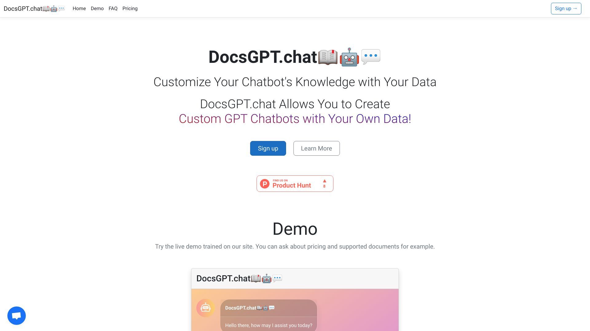 DocsGPT.chat๐๐ค๐ฌ image