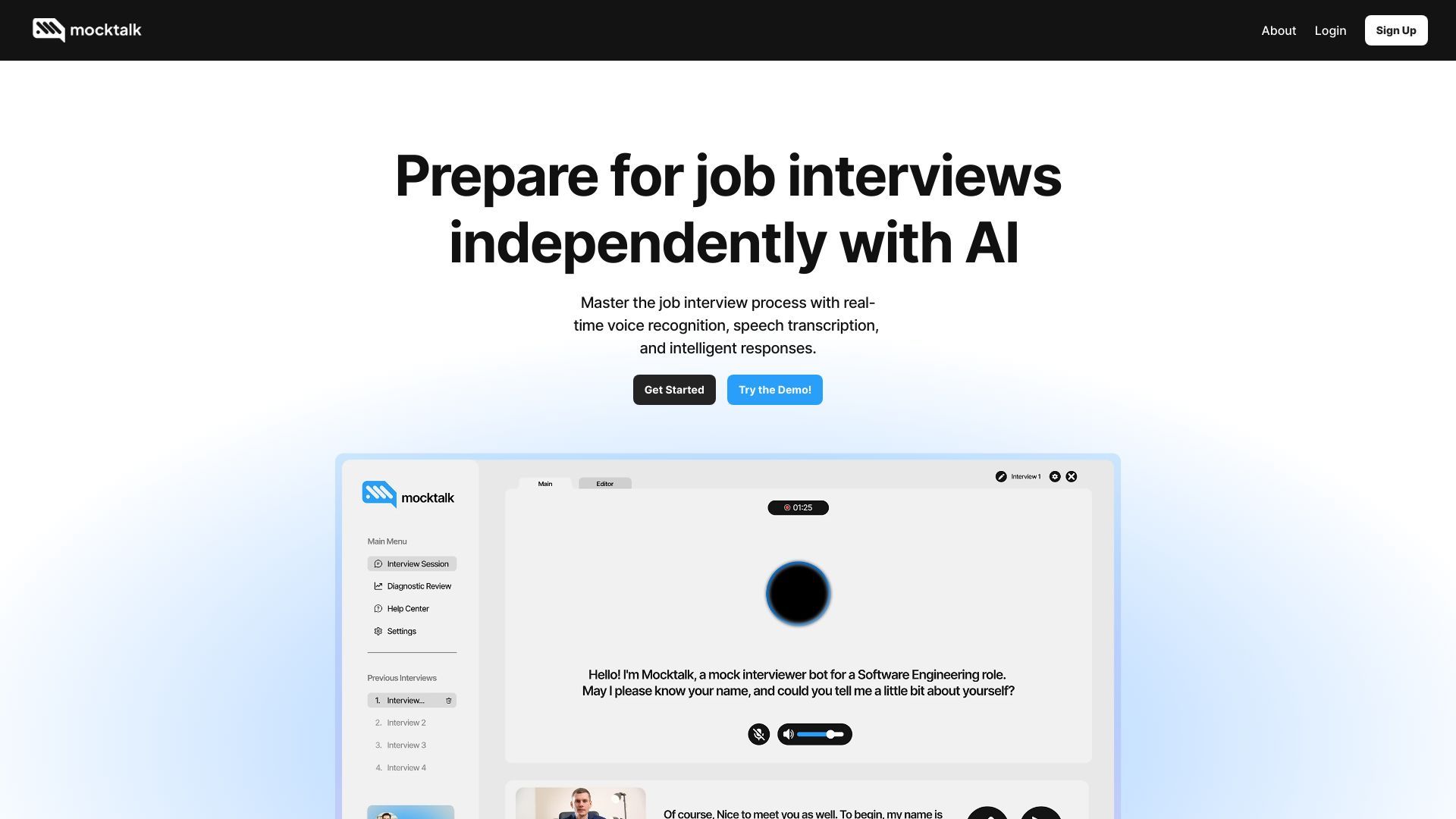 Mocktalk image