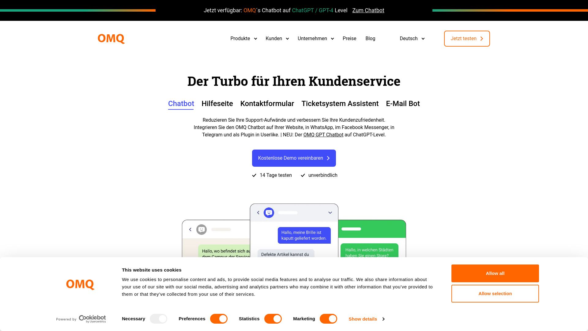 OMQ Chatbot image