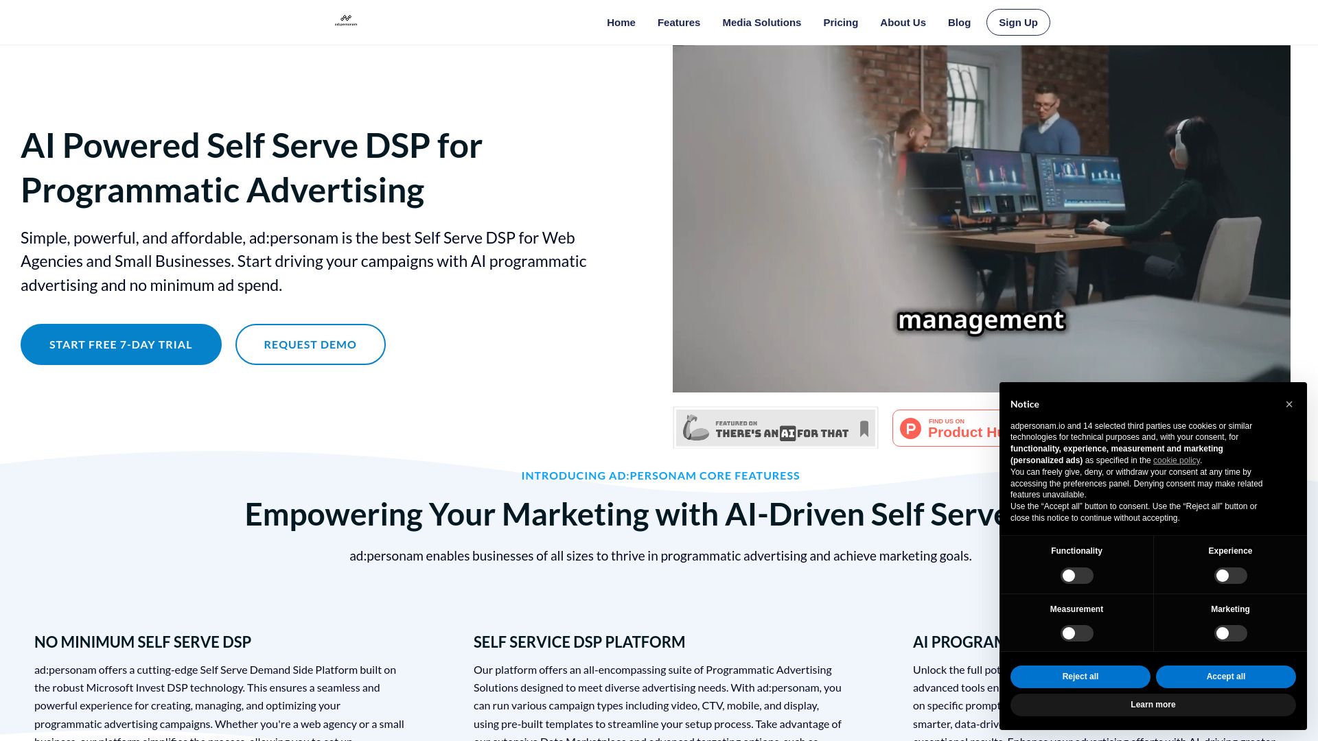 ad:personam Self Serve DSP image