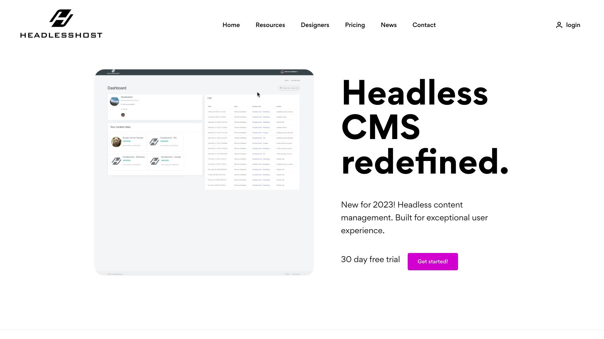 Headlesshost image