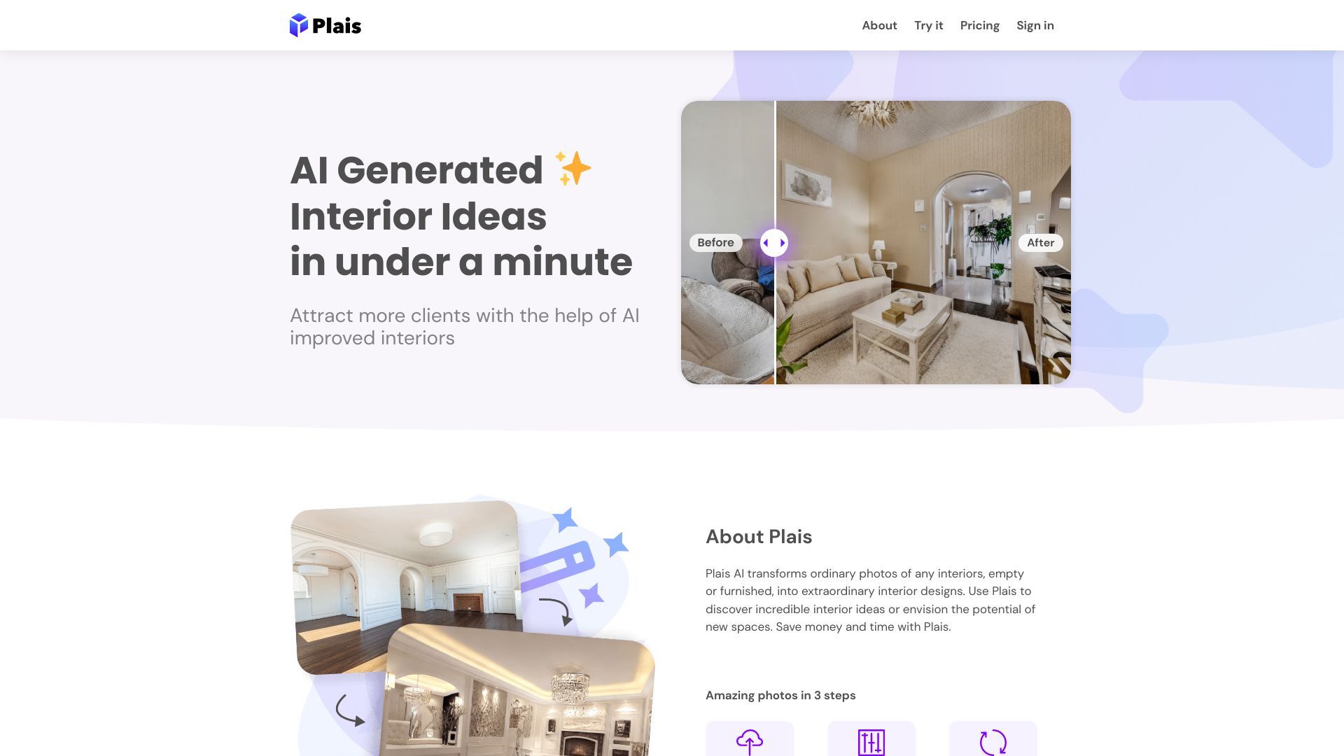 Plais | AI Enhanced Interiors image