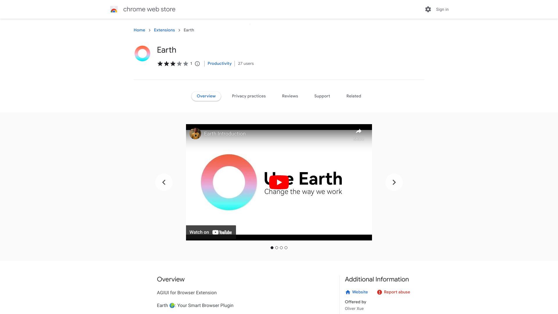 Earth image