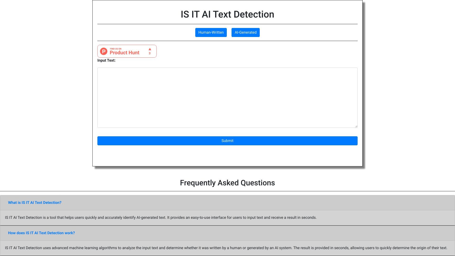 AI Text Detective image