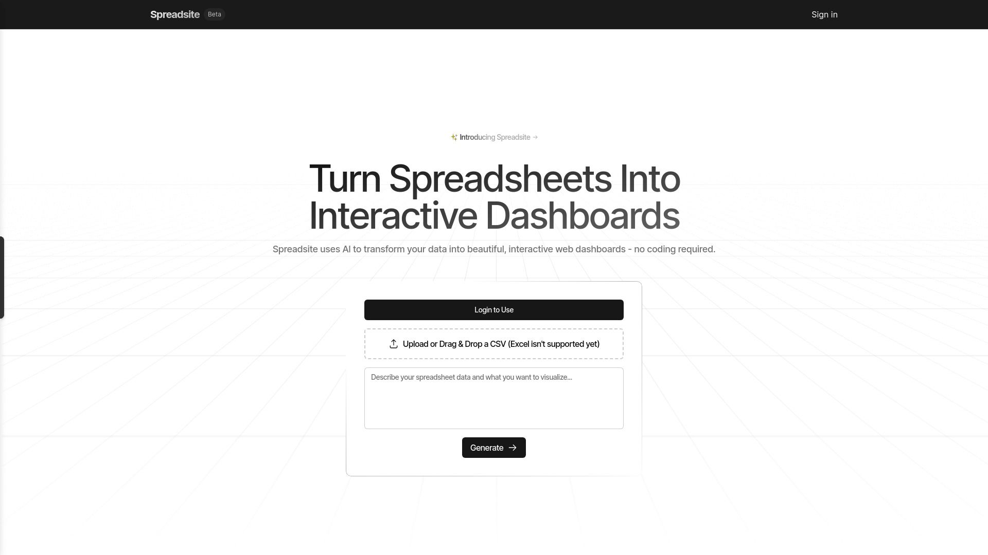 Spreadsite image