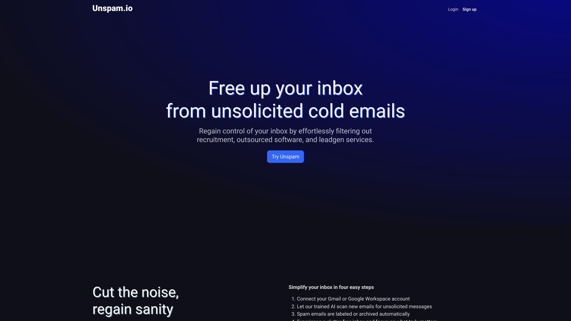 Unspam image