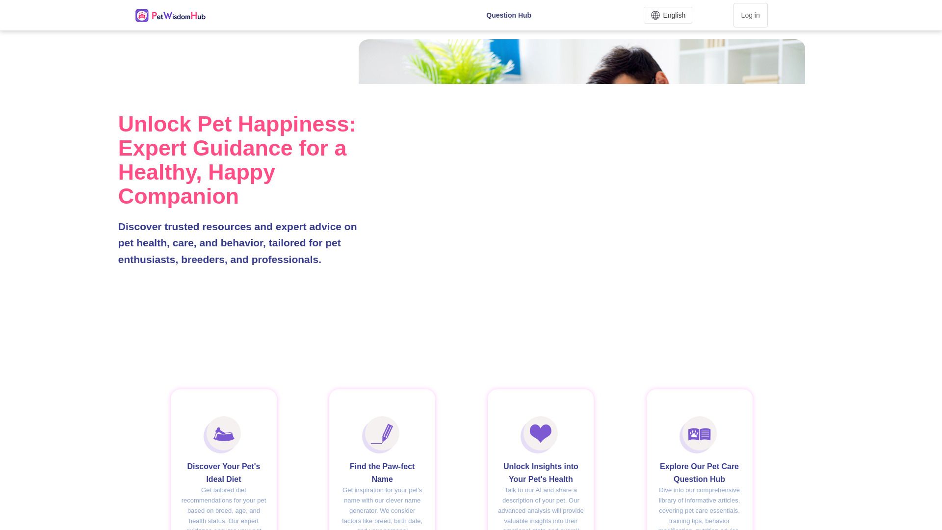 Pet Wisdom Hub: AI Pet Care Answers image