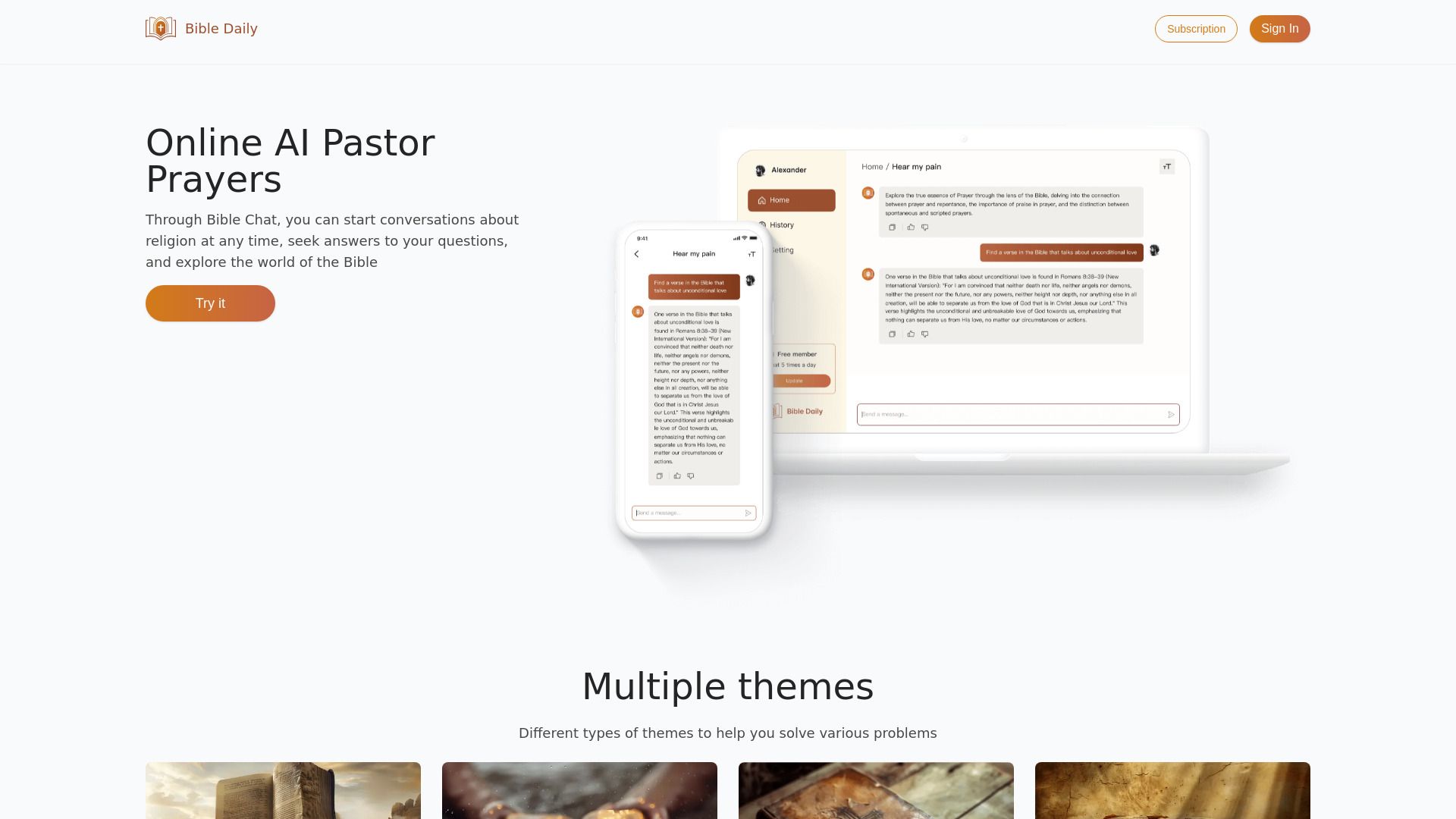 AI Pastor image